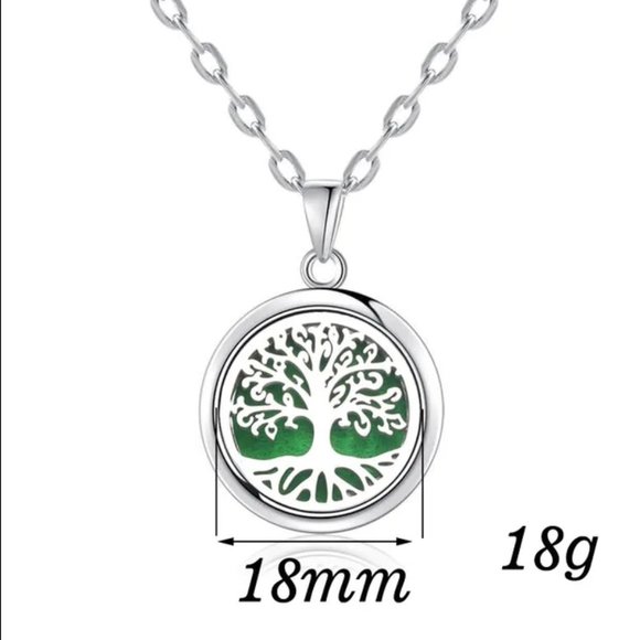 Tree life aromatherapy necklace - Picture 2 of 5